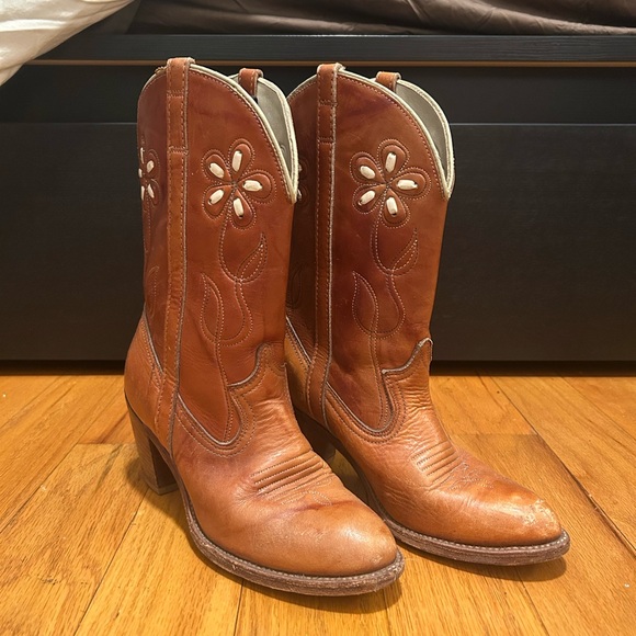Vintage Cowboy Boots - Picture 1 of 6